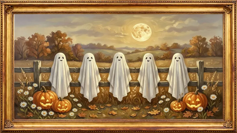 Friendly ghosts in the countryside